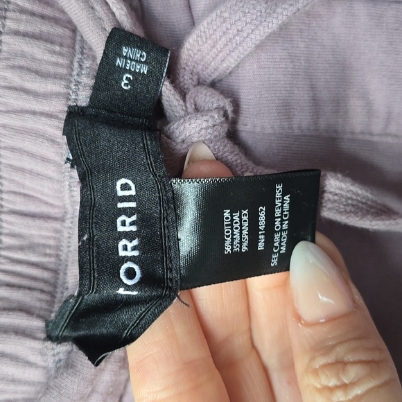 TORRID Classic Fit Super Soft Fleece Mauve/Purple Joggers size 3X - Picture 12 of 14